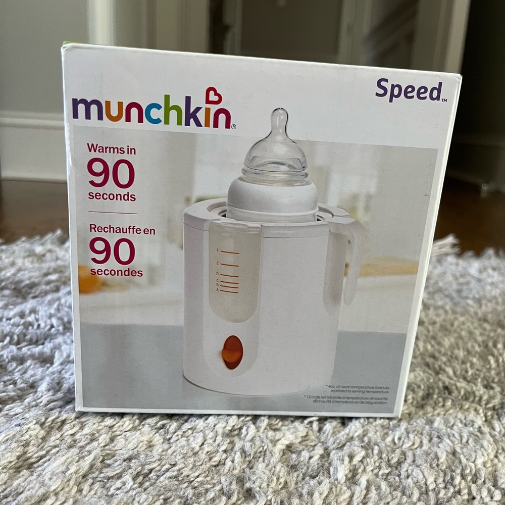 Munchkin bottler warmer (never used in box)